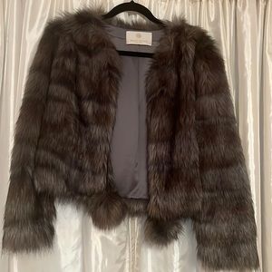 Ramy Brook Faux Fur Coat